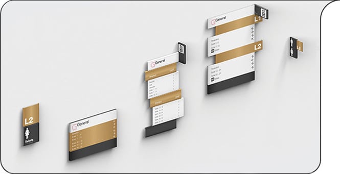 Internal Signage: eCORE Signage Systems Internal Signage: eCORE Signage Systems