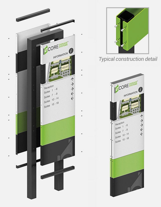 Modular Sign System - Technical Information: eCORE Signage Systems Modular Sign System - Technical Information: eCORE Signage Systems